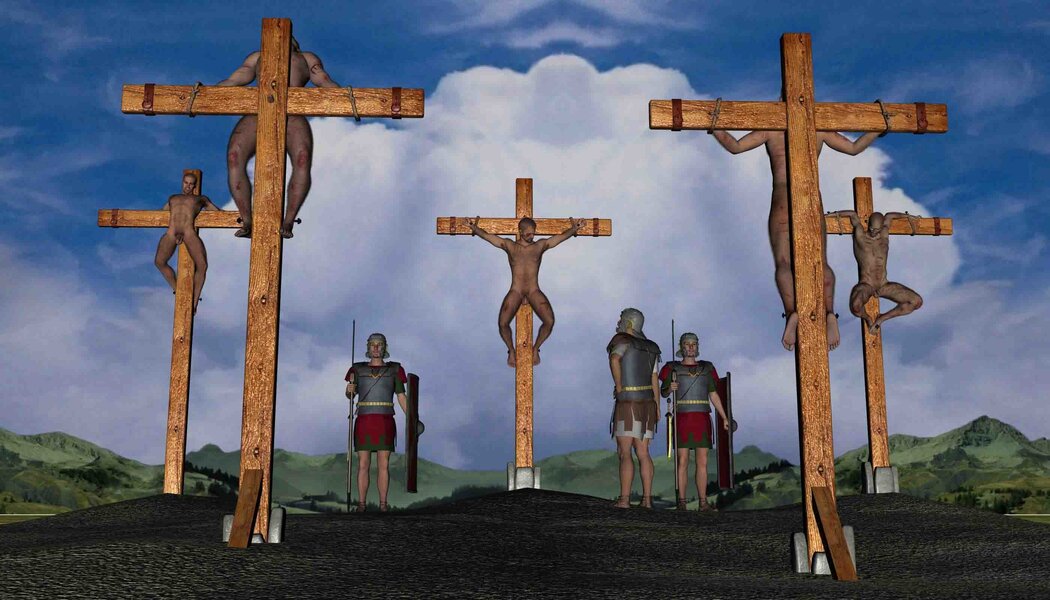 NAKED CRUCIFied GIRLS