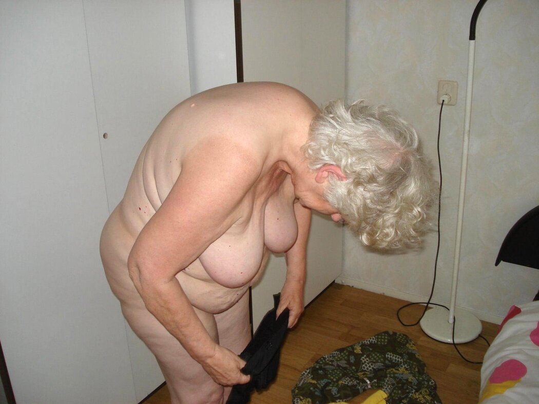 Sexy Granny Boobs