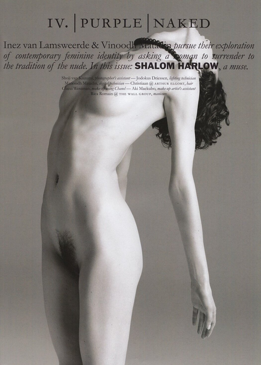 Shalom Harlow Nude