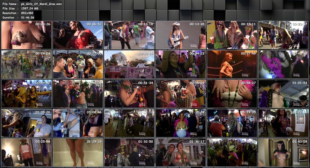 Mardi Gras Naked