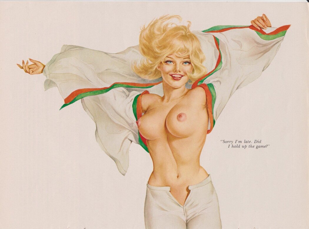 PIN UP Girl Big Boobs