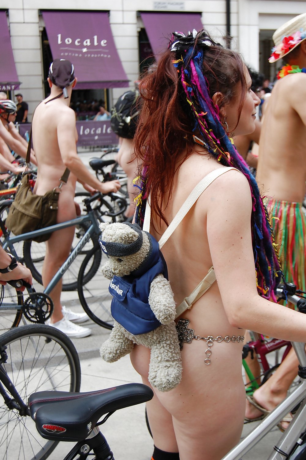 World Naked Bike Ride Girls