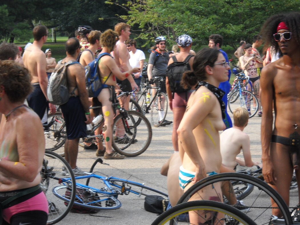 World Naked Bike Ride Girls