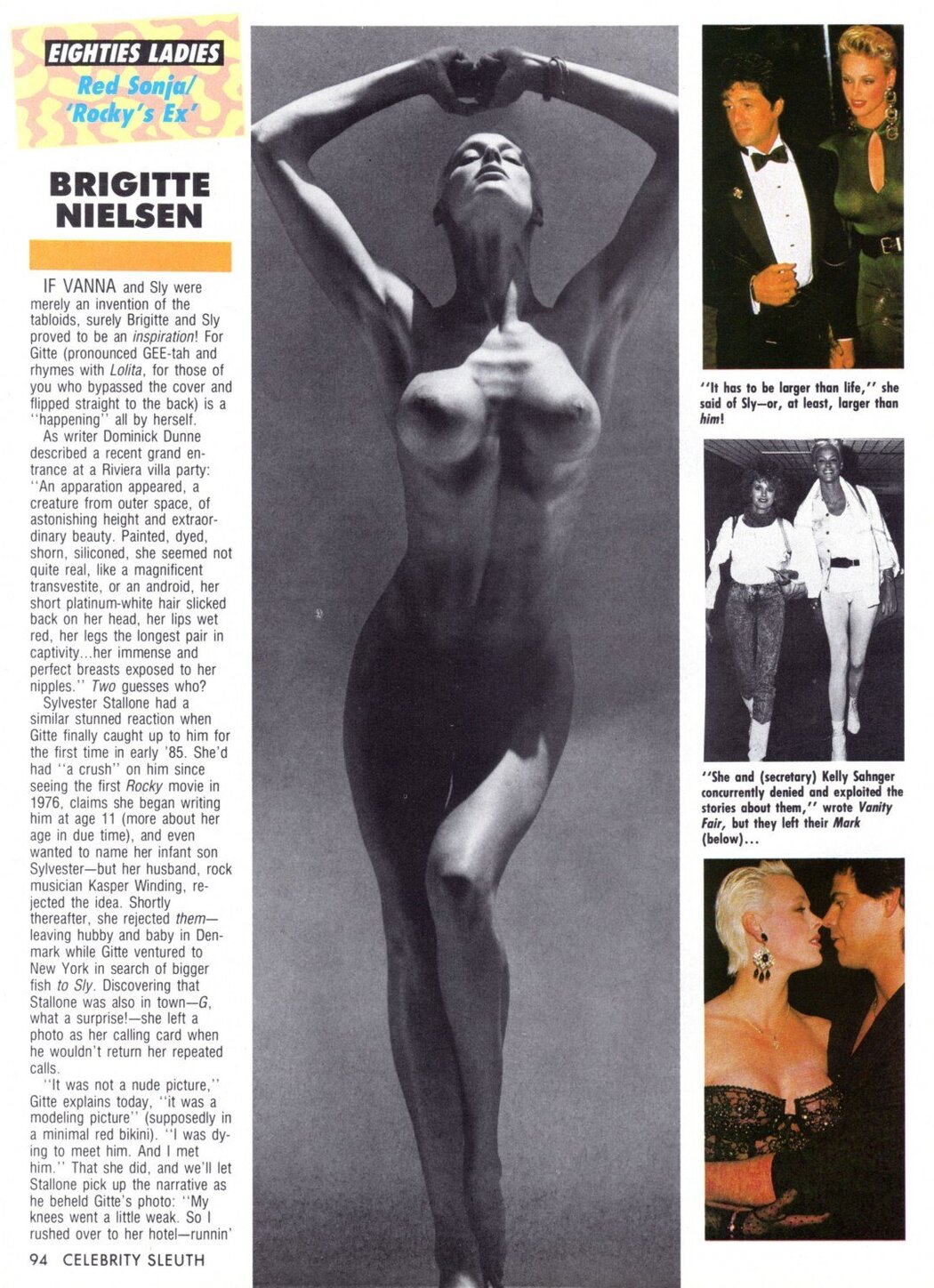 Brigitte Nielsen Naked