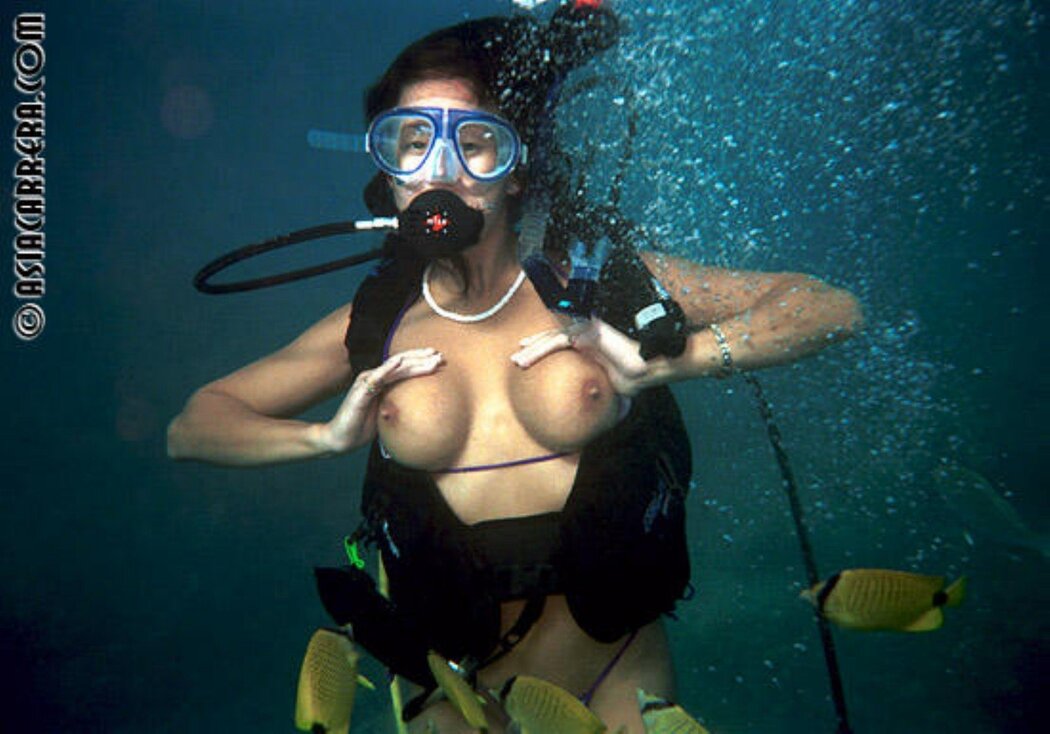 Naked Scuba Diving