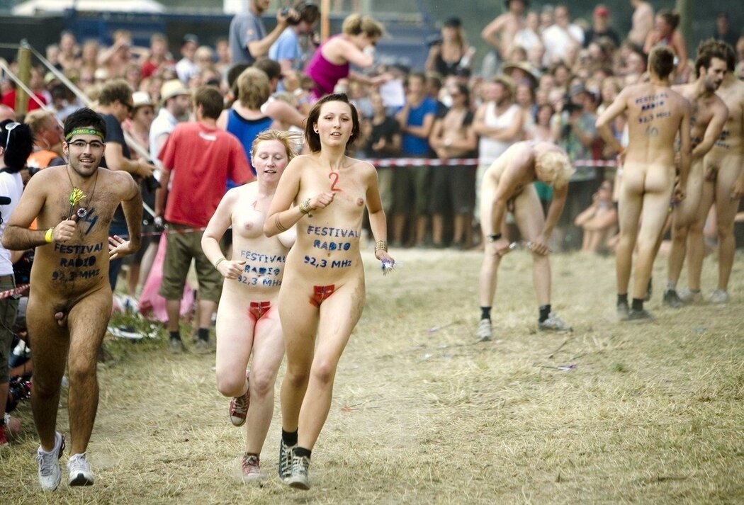 Naked Women Running