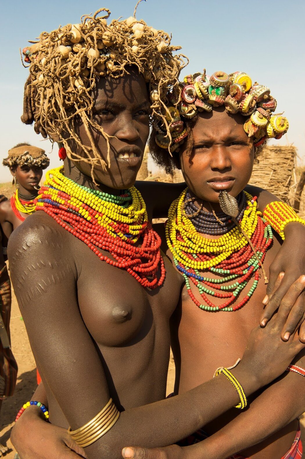 Naked Ethiopian