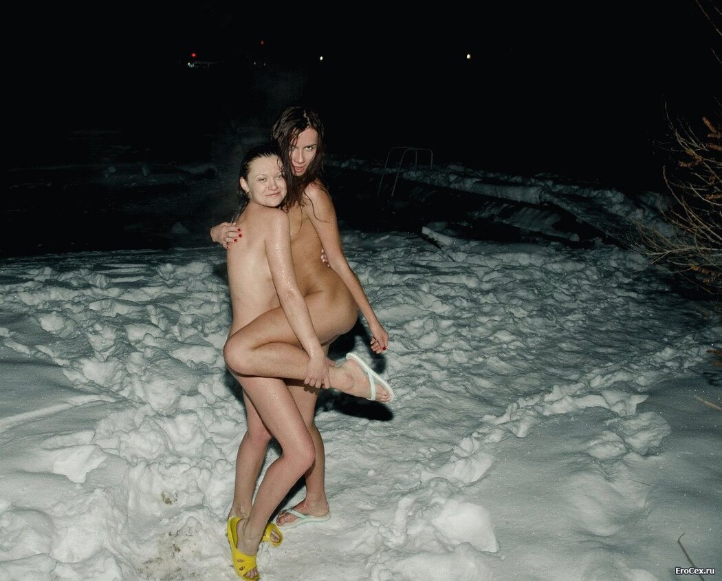 Naked Winter Swim
