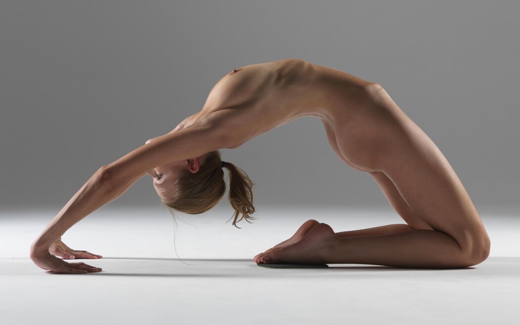Flexible Naked Woman