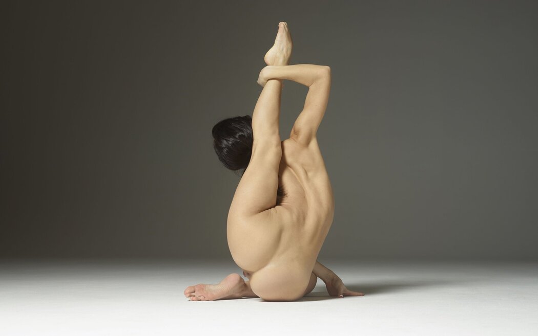 Flexible Naked Woman
