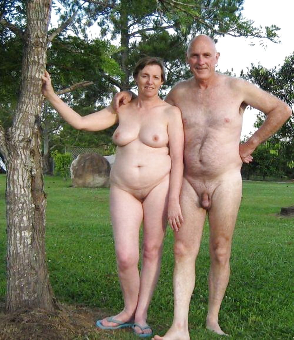 Older Naked Couple
