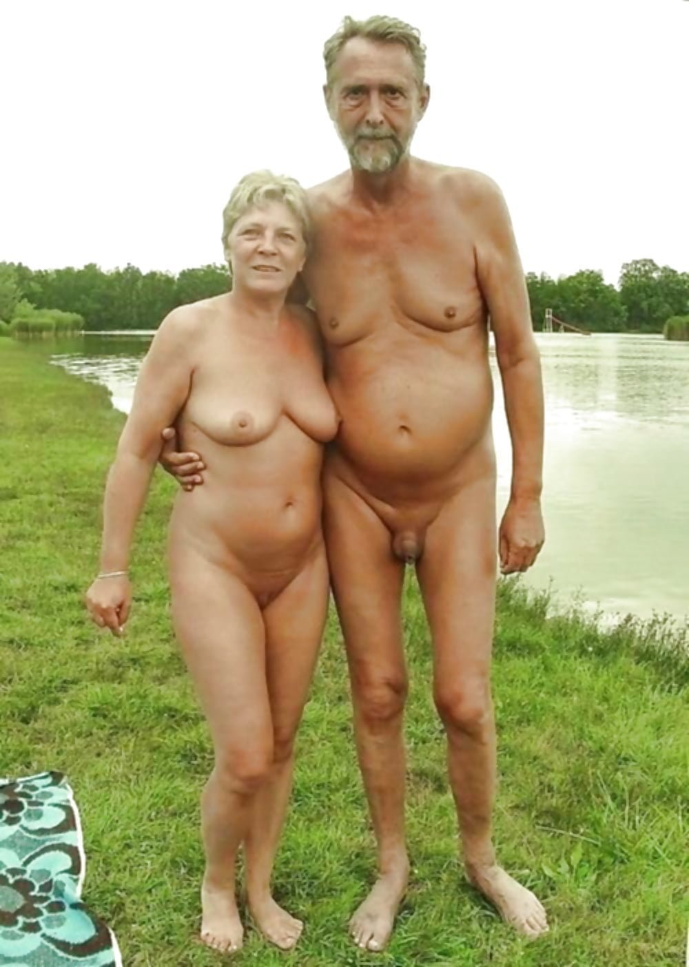 Older Naked Couple