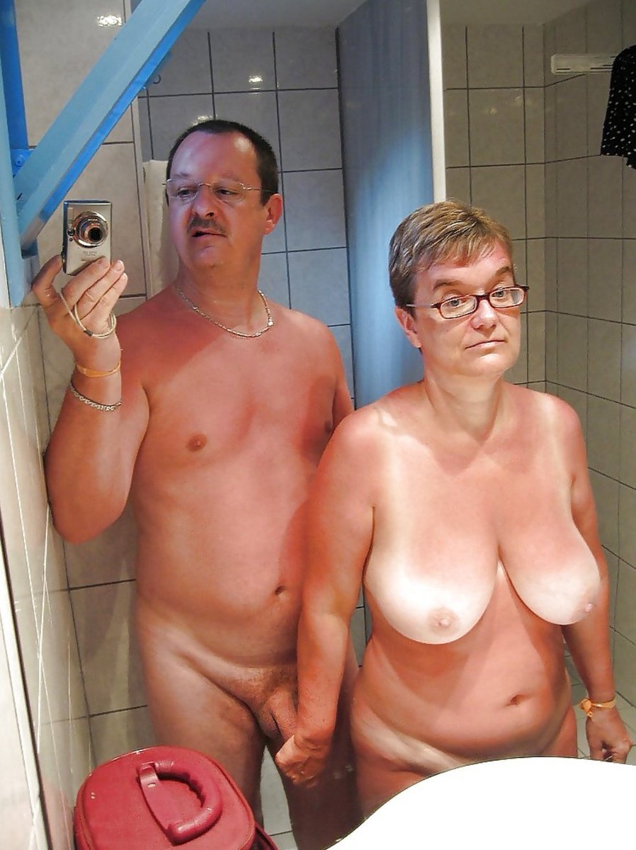 Older Naked Couple