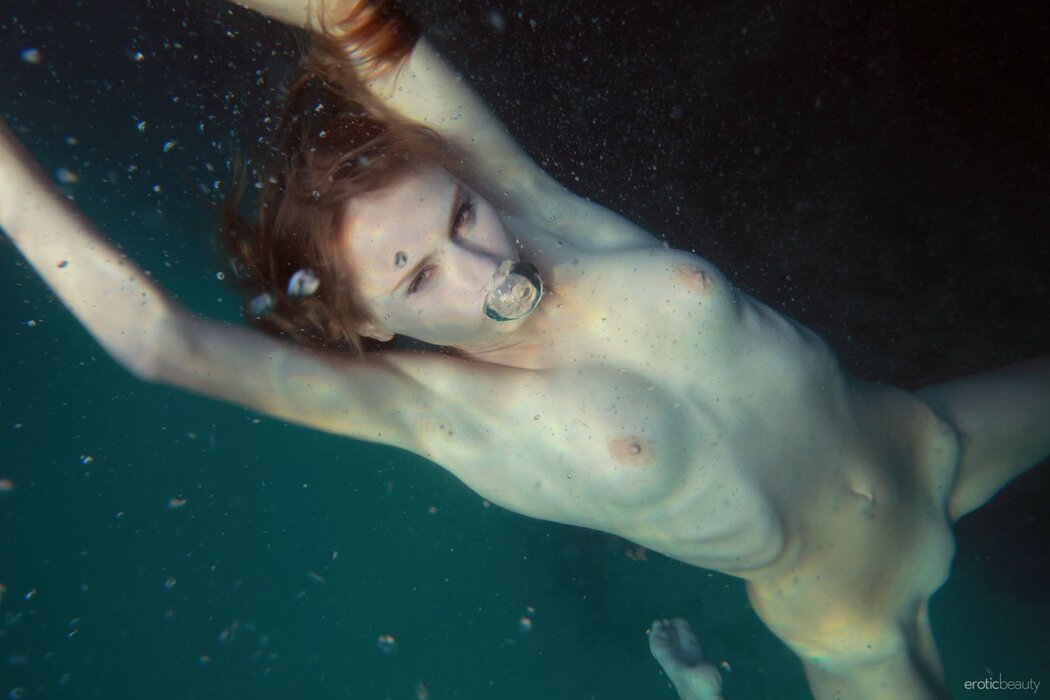 Naked Woman Underwater
