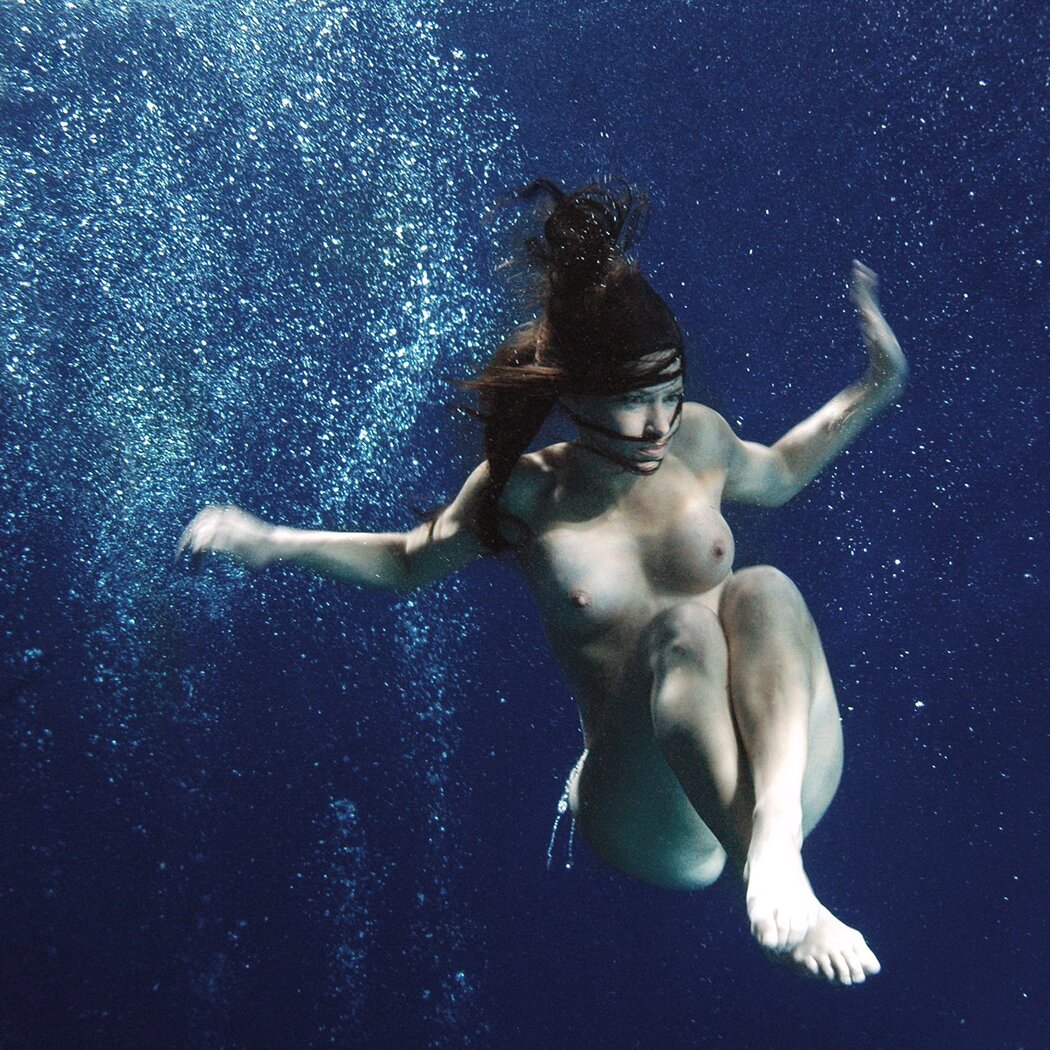 Naked Woman Underwater