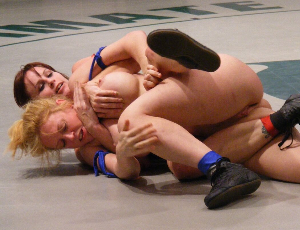 Naked Girl Wrestling