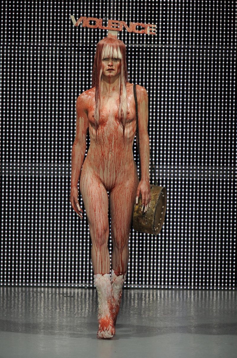 Nude Catwalk Fashion Show