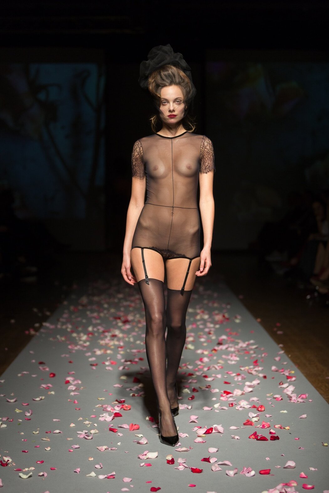 Naked Woman Catwalk