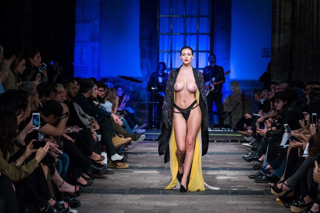Naked Woman Catwalk
