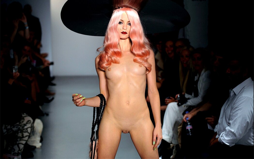 Naked Woman Catwalk