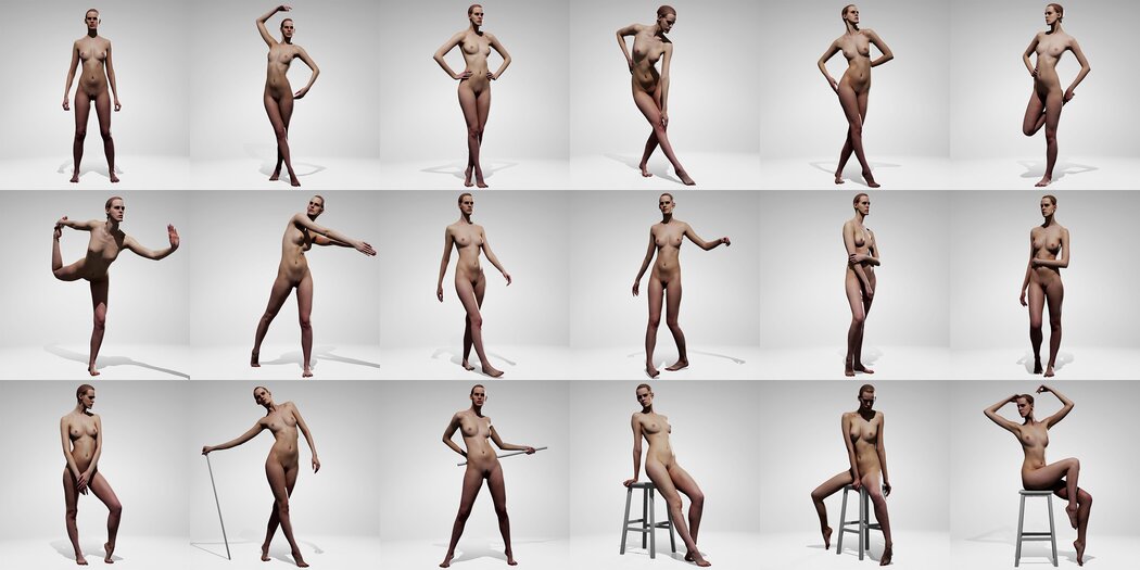 Erotica In Different Poses