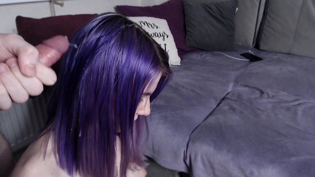 Purple Hair Porn
