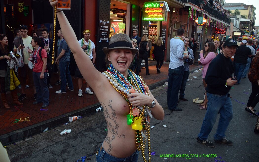 Mardi Gras New Orleans Nude
