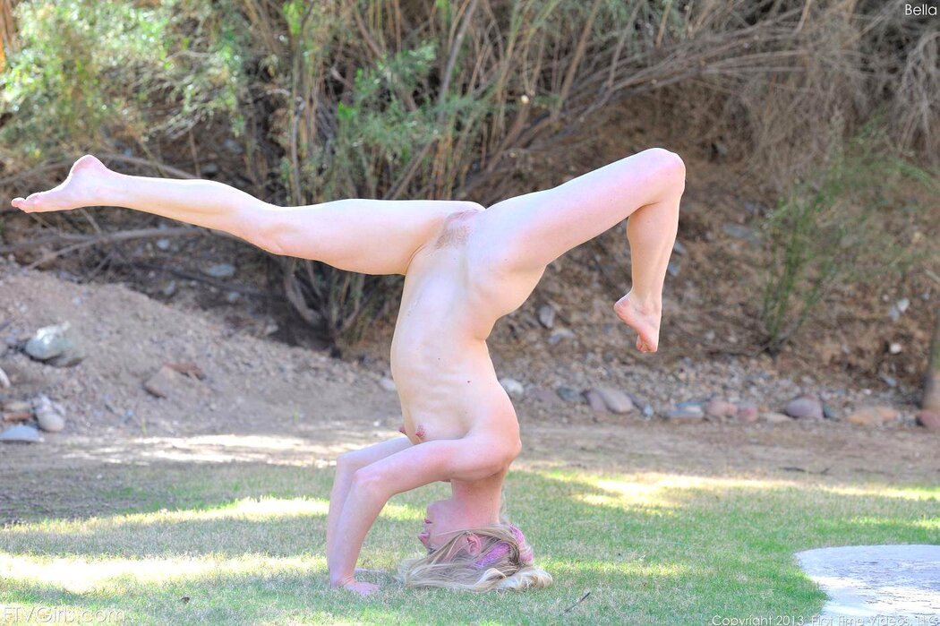 Girls Upside Down