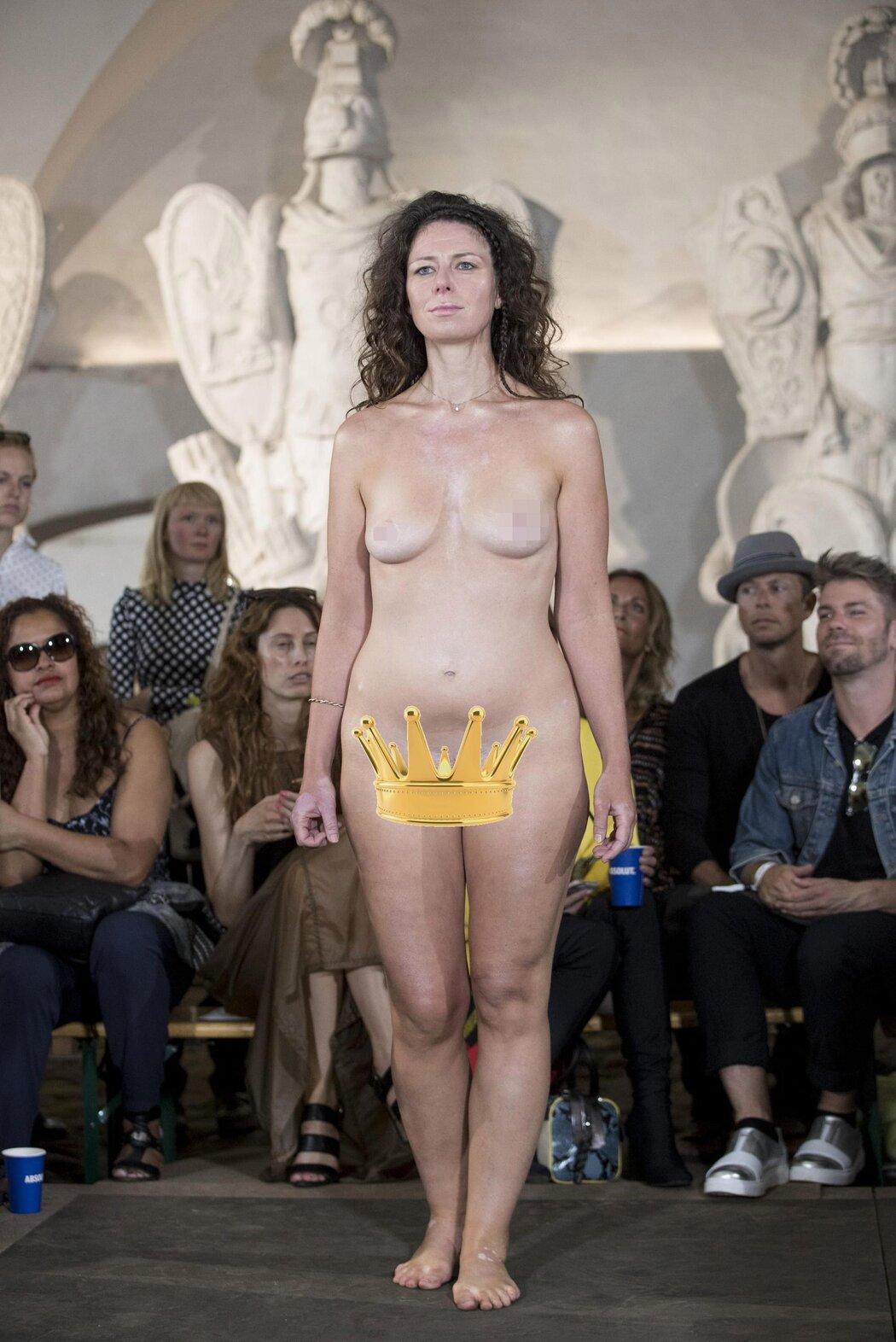 Naked Girls On The Catwalk