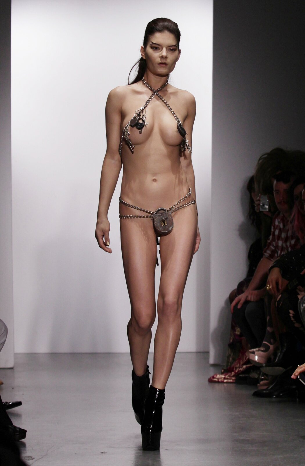 Naked Girls On The Catwalk