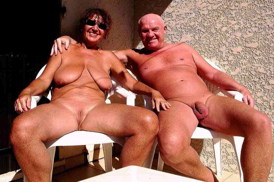 Naked Grandmothers On A Nudist Beach