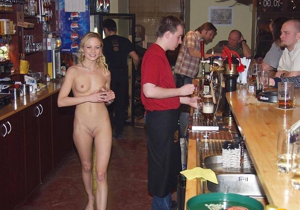Naked Girls In A Bar