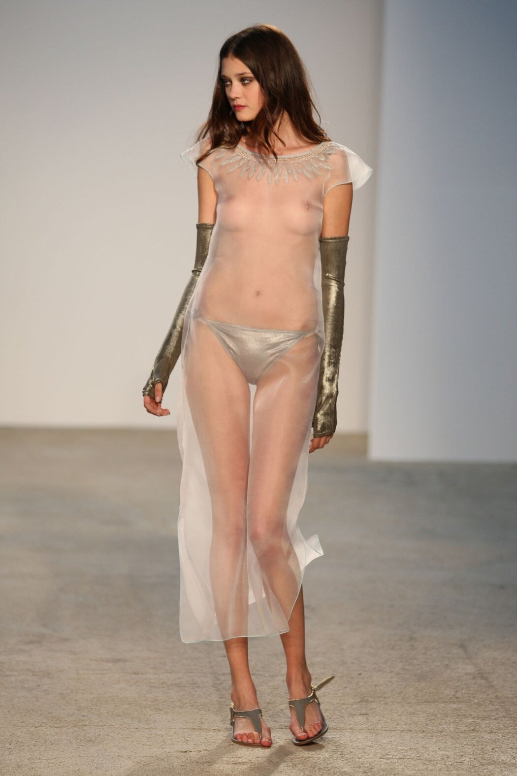 Naked Girls On The Catwalk