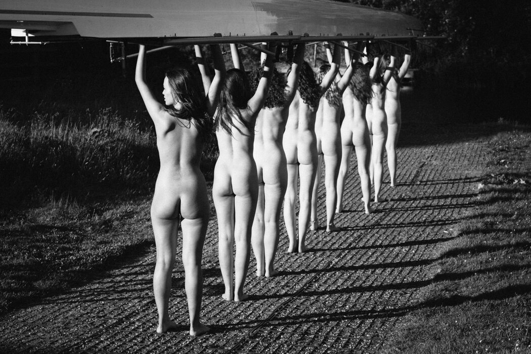 Naked Women In A Row