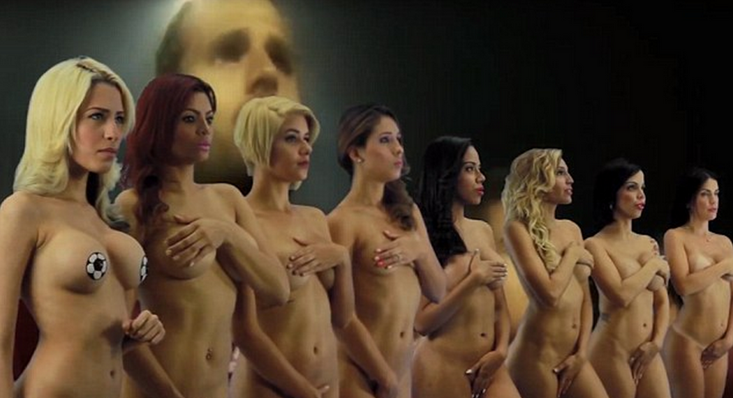 Naked Women In A Row