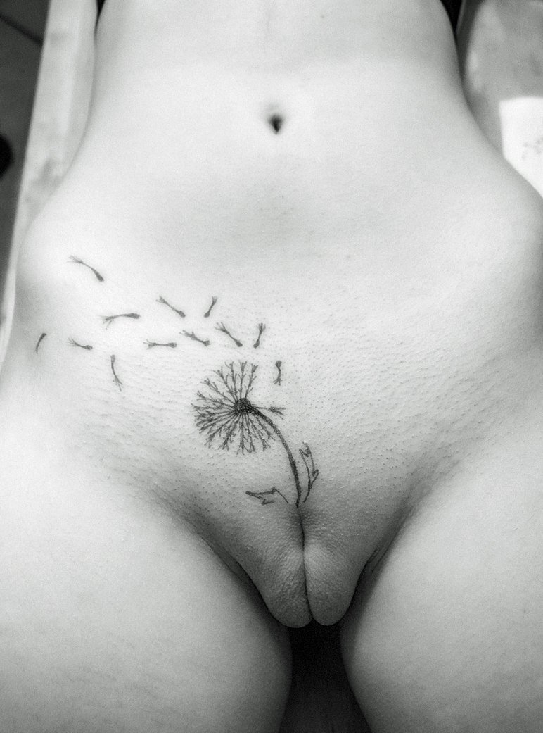 Intimate Tattoos On Pussy