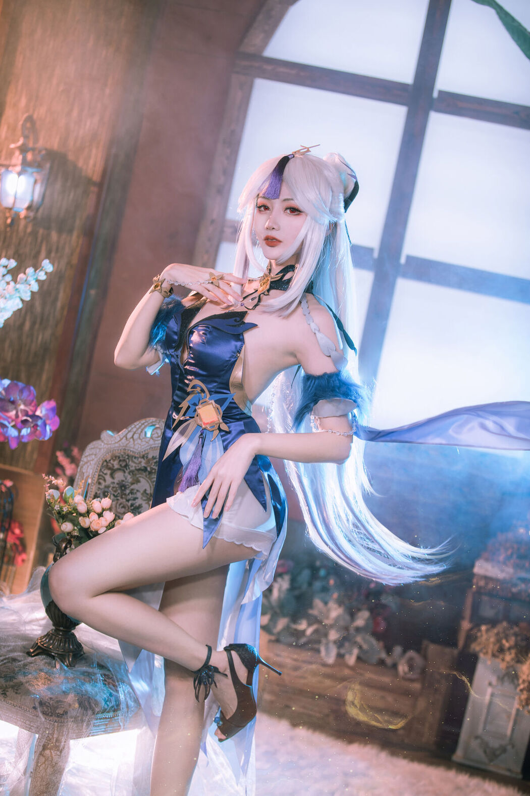 Coser@如月灰 – 宁光兰的晚礼服