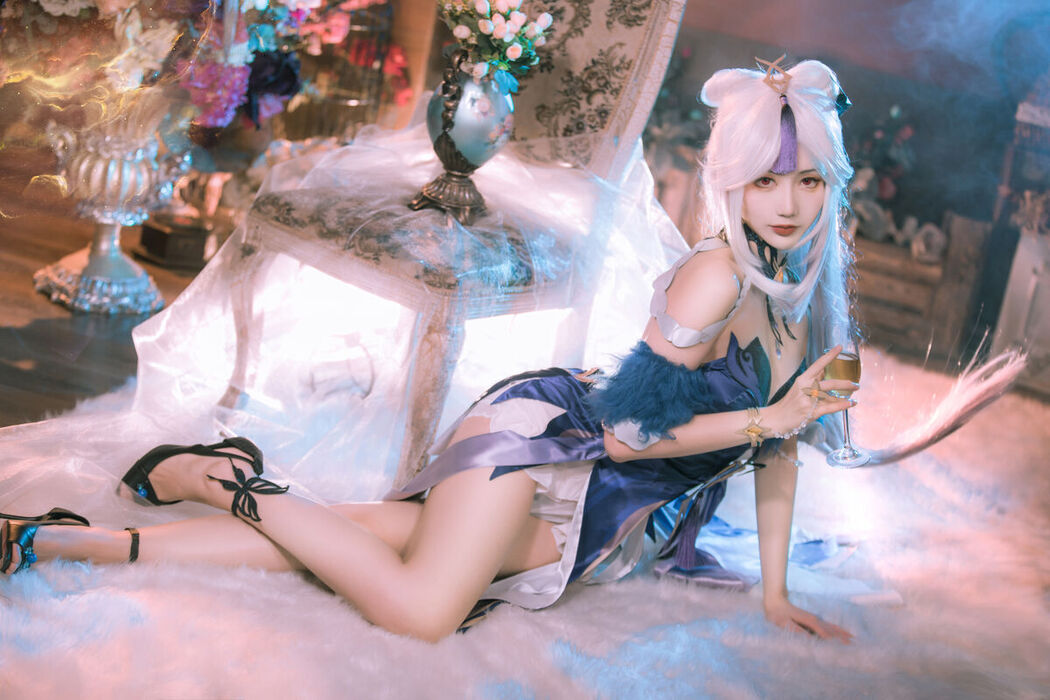 Coser@如月灰 – 宁光兰的晚礼服