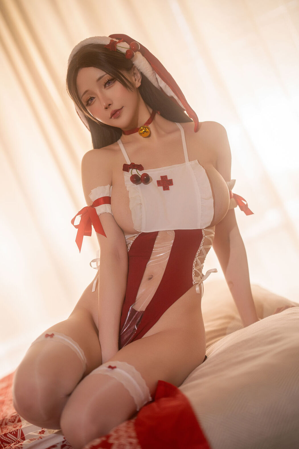 Coser@星之迟迟hoshilily – 2024圣诞 小白兔
