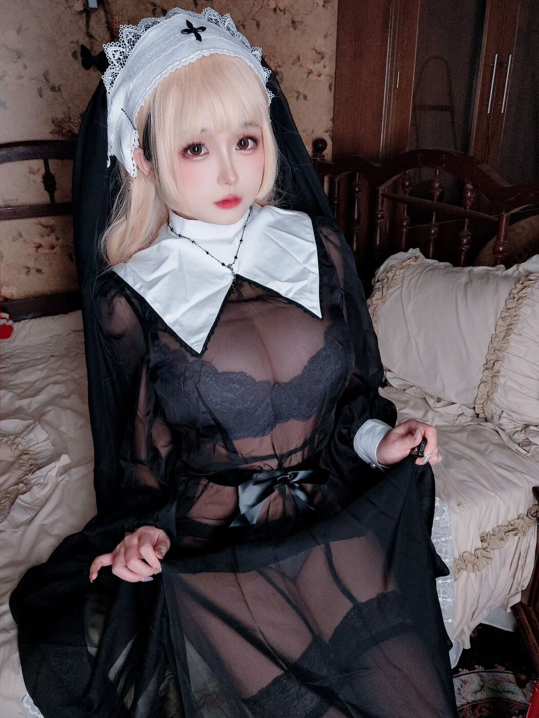 Coser@日奈娇 – 禁忌修女 Part1