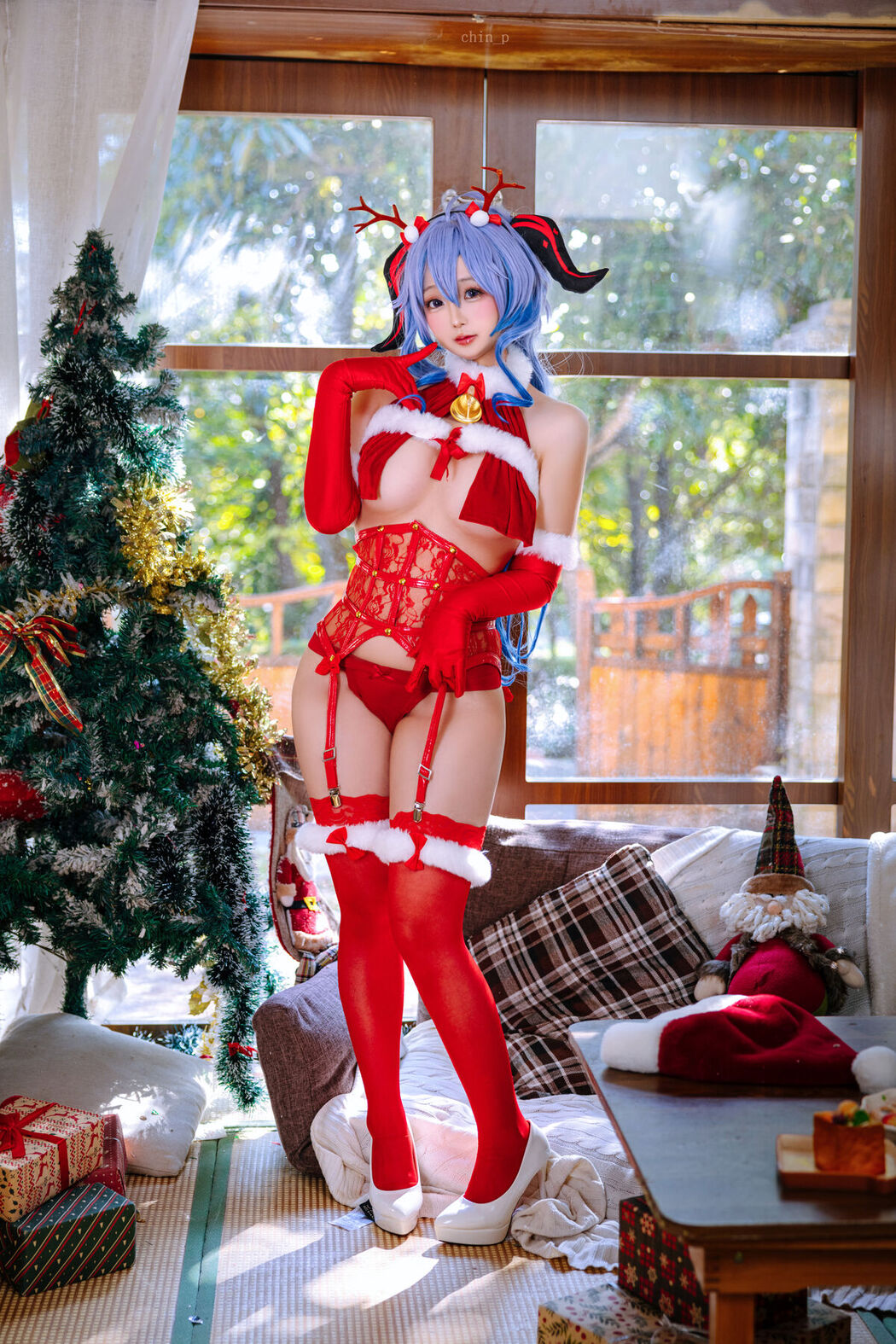 Coser@日奈娇 &#8211; 甘雨圣诞