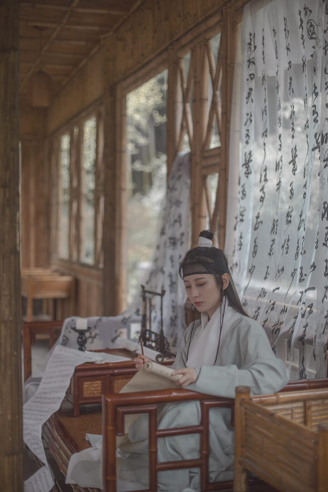 YiTuYu艺图语 Vol.1048 Wu Yue De San Hua Mao