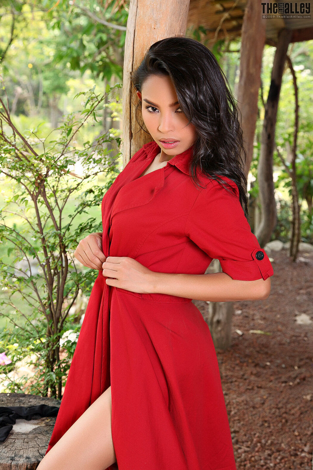 Amara Ranipas "Red Trench Coat Human Body" [The Black Alley]