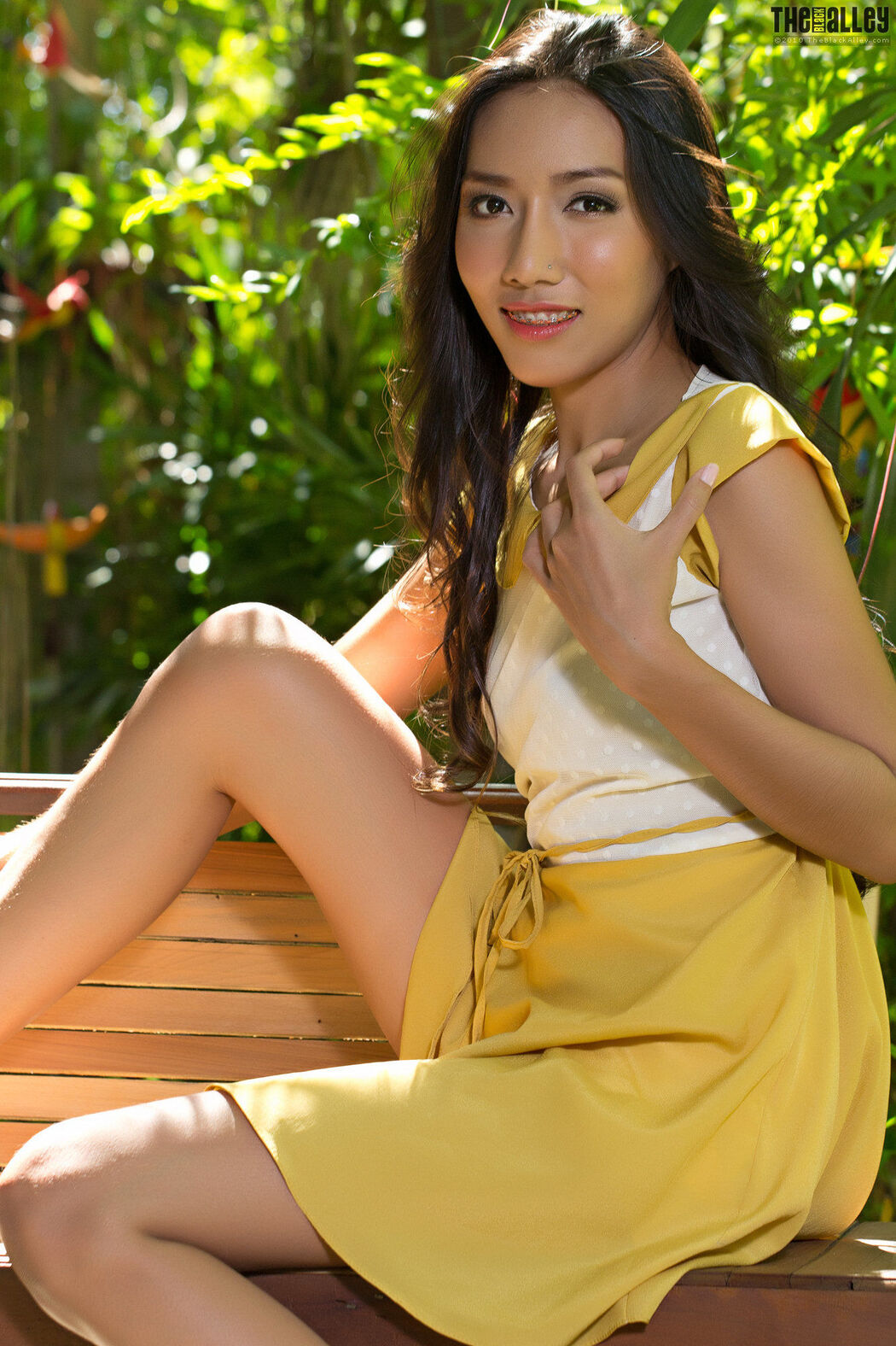 Arianna "Fresh Yellow Dress" [The Black Alley]