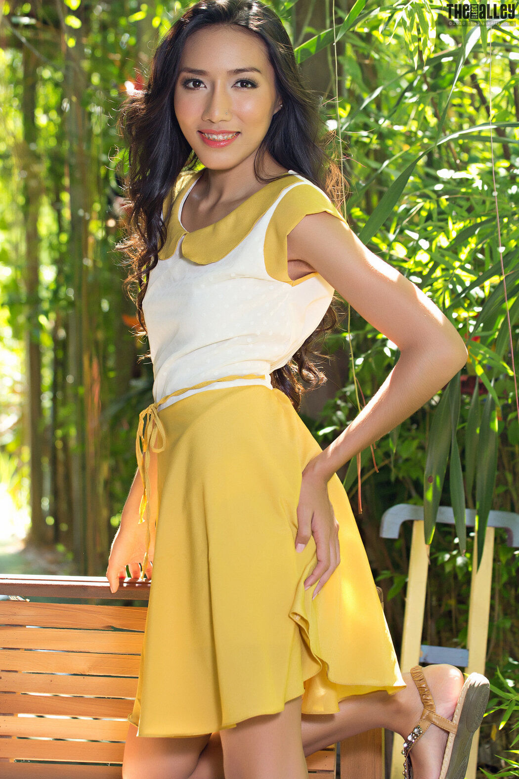 Arianna "Fresh Yellow Dress" [The Black Alley]
