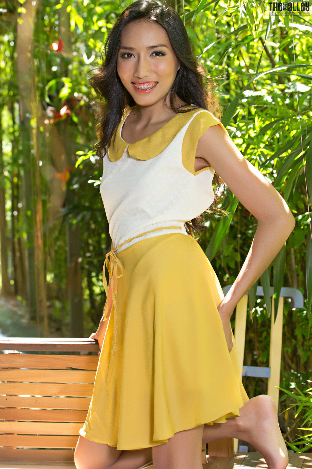 Arianna "Fresh Yellow Dress" [The Black Alley]