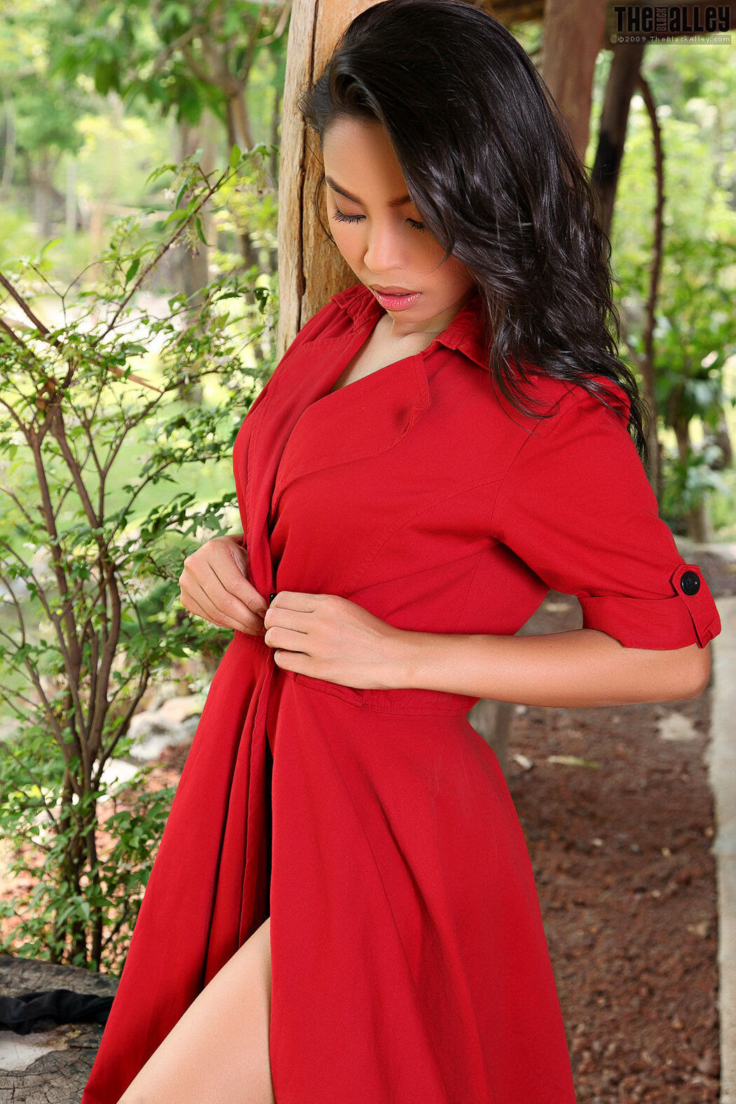 Amara Ranipas "Red Trench Coat Human Body" [The Black Alley]