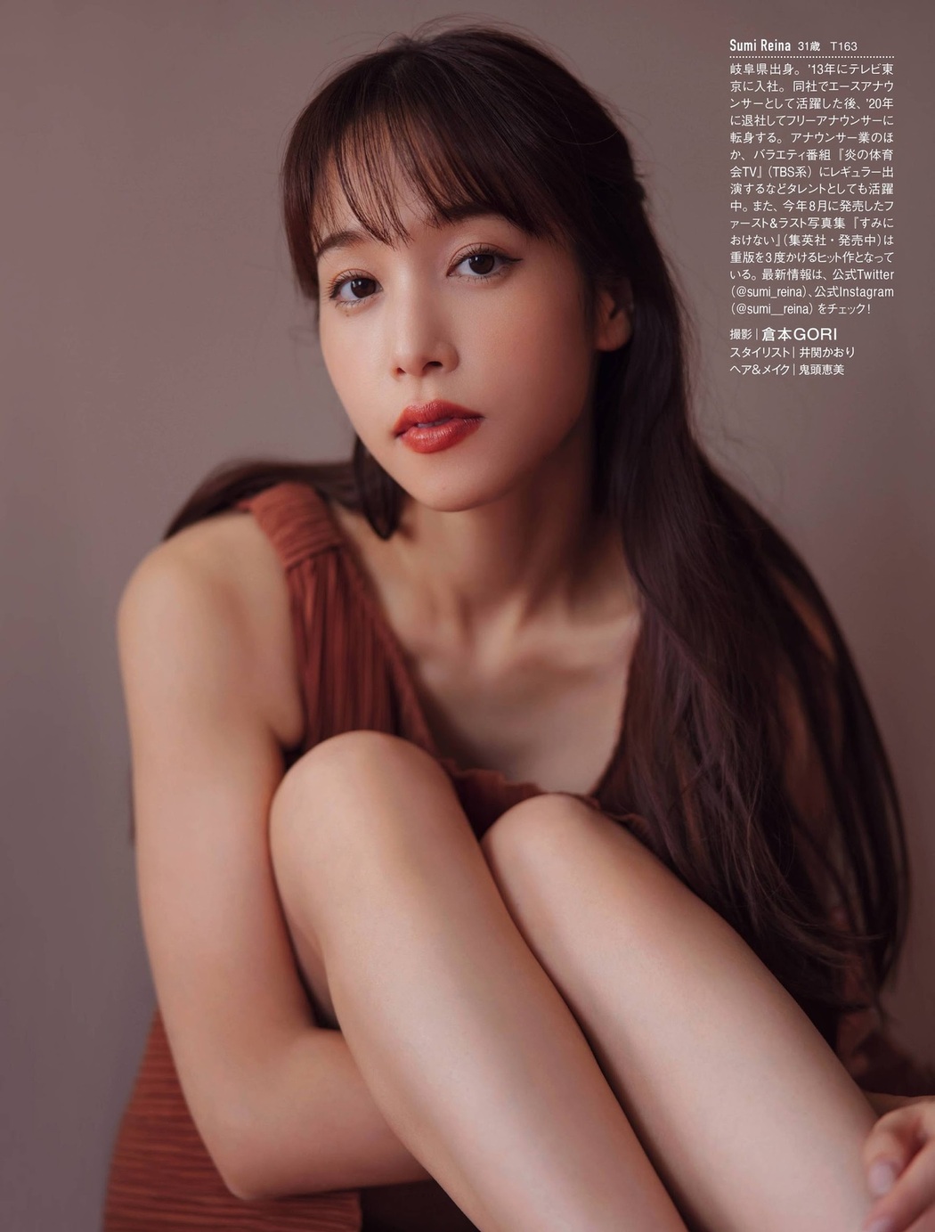 Reina Sumi 鷲見玲奈, FRIDAY 2021.11.12 (フライデー 2021年11月12日号)