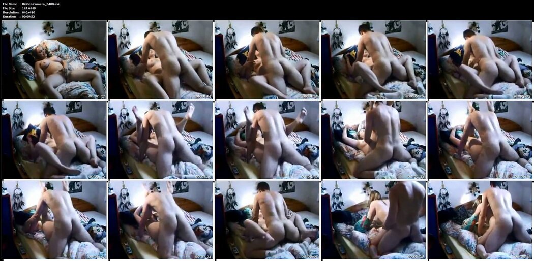 Porn With His Wife On Hidden Camera