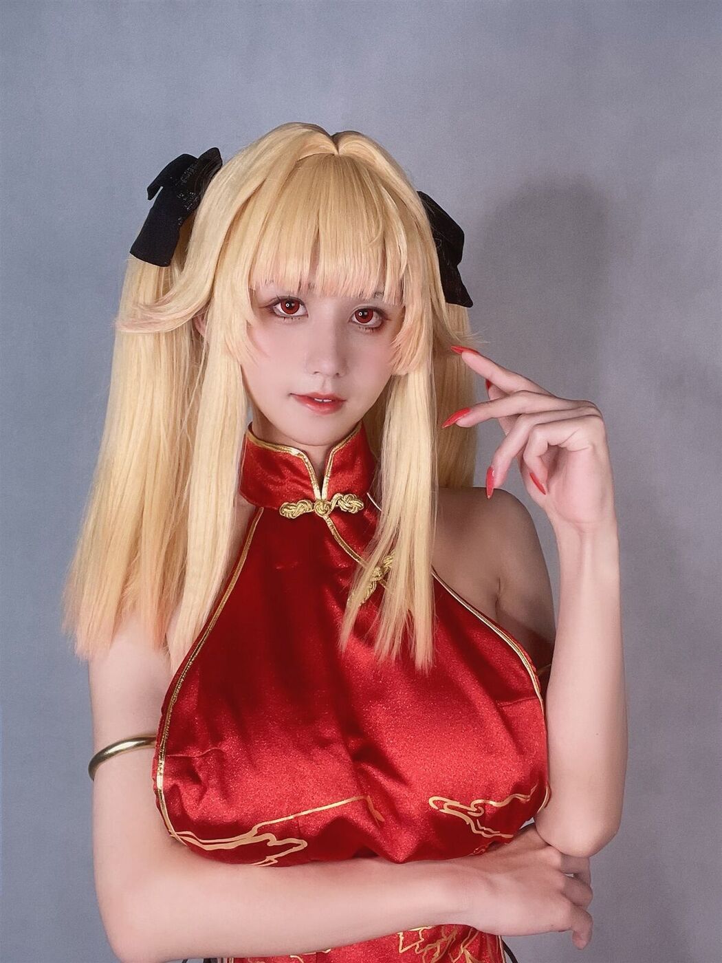 Coser@桜满三时 – 萌姬联合 旗袍